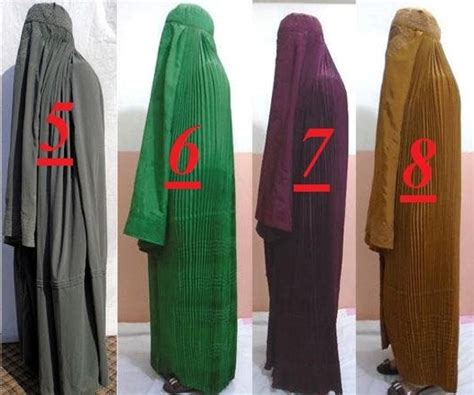Burqa Afghane Niqab Burka Musulman Abaya Chador Fait à La Main Etsy