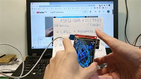 Esp32 Cam Ili9488touch 2nd Version Youtube