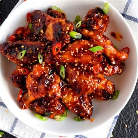 I don't know the reasons, but they sure go well together! Spicy Korean Gochujang Chicken Wings - Lord Byron's Kitchen