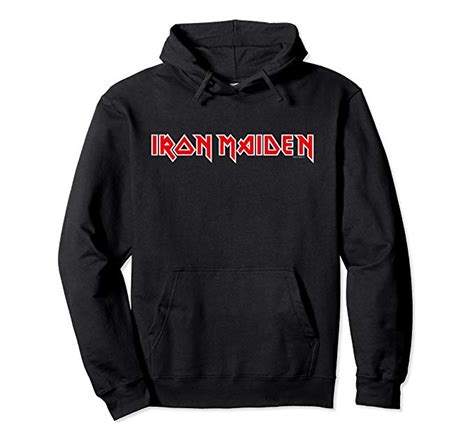 Iron Maiden Logo Pullover Hoodie Sweatshirt