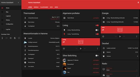 Dark Red Theme Themes Home Assistant Community