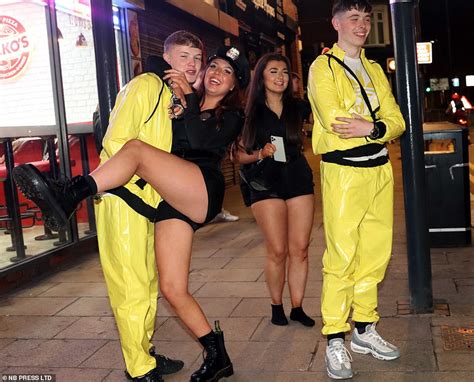 Revellers Crowd Into City Centres To Kick Off The Balmy Bank Holiday