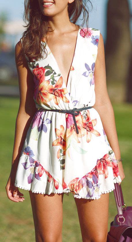 Summer Trends Floral Romper Just A Pretty Style