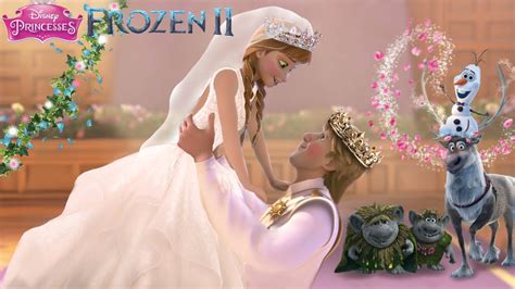Disney Frozen 3 Anna And Kristoff Wedding 👰 Ana S World Youtube