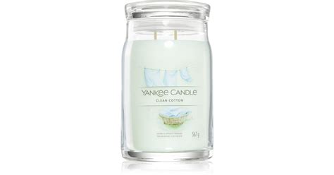 Yankee Candle Clean Cotton Scented Candle Signature Uk