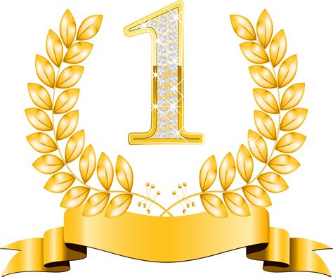 Download Trophy Clipart First Place First Place Transparent
