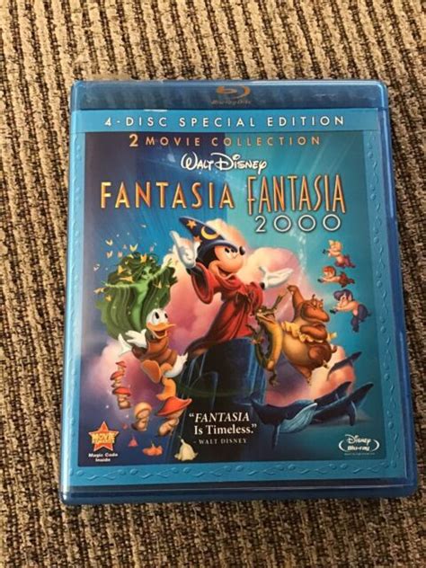 Fantasiafantasia 2000 Blu Raydvd 2010 4 Disc Set Sp Ed Oop