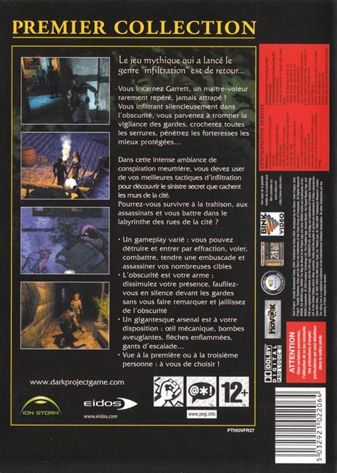 Thief Deadly Shadows 2004 Box Cover Art Mobygames