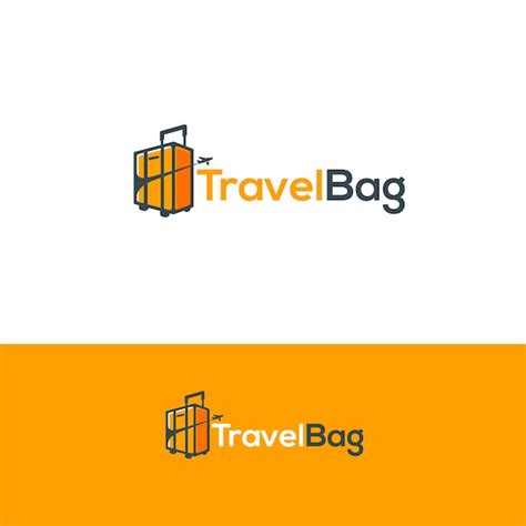 Premium Vector Travel Bag Logo