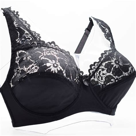 Silky Sissy Mens Bras Deep V Underwire Lace Brassiere Sexy Lingerie