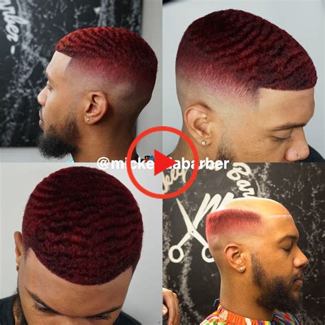 Red Hair Unit By Mickeydabarber In 2020 Dyed Hair Men Men Hair