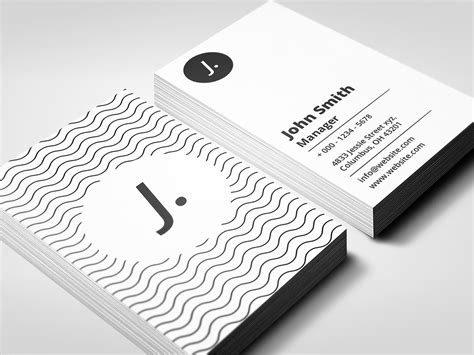 Simple Business Card Business Card Templates On Creative Market