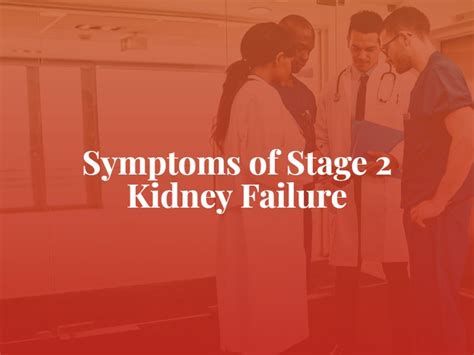 Chronic Kidney Disease Ckd Stage 2