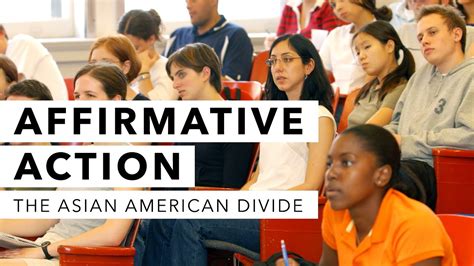 Affirmative Action The Asian American Divide Youtube