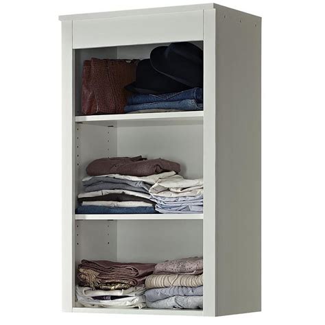 Closet organization system takes advantage of every inch of closet space. French Heritage 16 in. D x 24 in. W x 42 in. H Parisian ...