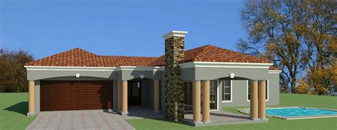 3 Bedroom House Plan Single Storey House Plans South