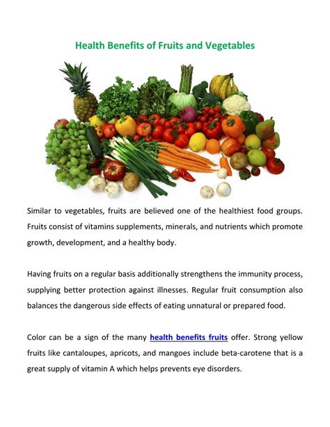 Health Benefits Of Eating Health Benefits Of Eating Vegetables And