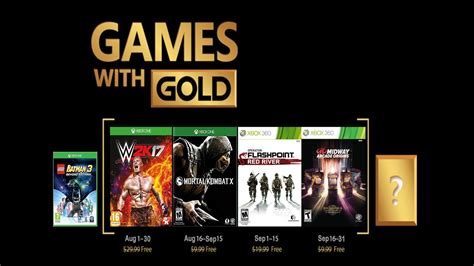Helfen Stöhnt Hotel Xbox Games With Gold August Anfänglich Dänisch Sturz