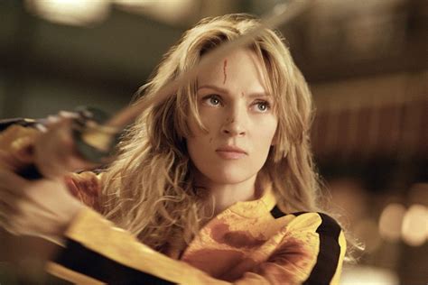 Uma thurman is an actress known for her starring roles in 'pulp fiction' and the two 'kill bill' movies. KillBar Opens in Williamsburg With Quentin Tarantino Theme ...
