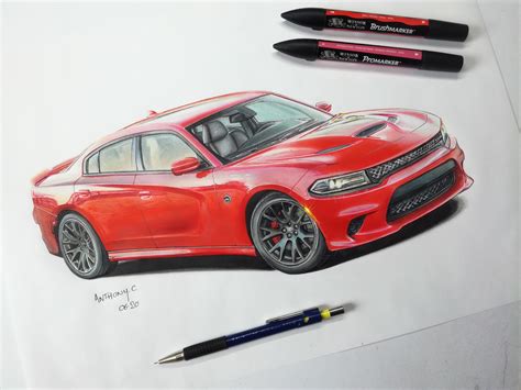 The Dodge Charger Srt Drawn By Anthony Cme 2020 Rcharger