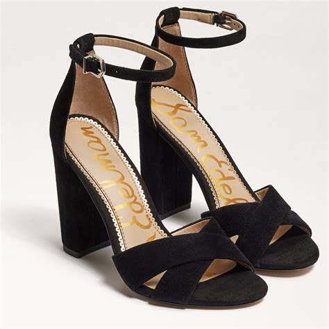 Sam Edelman Yancy Ankle Strap Sandal Womens Heels