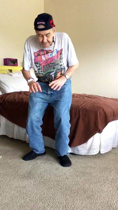 90 Year Old Grandpa Busts A Move Video Dailymotion