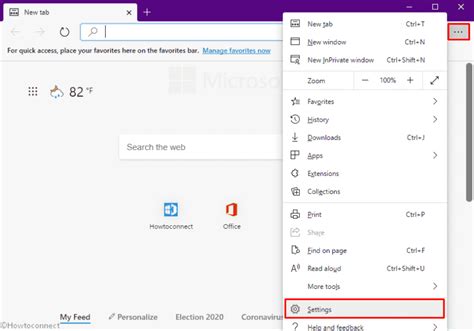 How To Set A Custom Start Page In Microsoft Edge