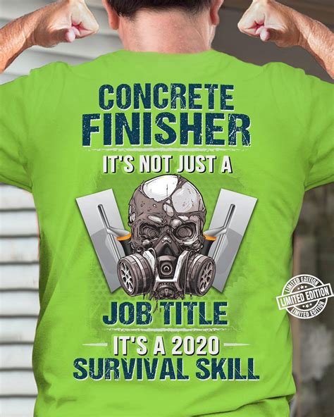 Concrete finisher it's not just a job title it's a 2020 survival skill