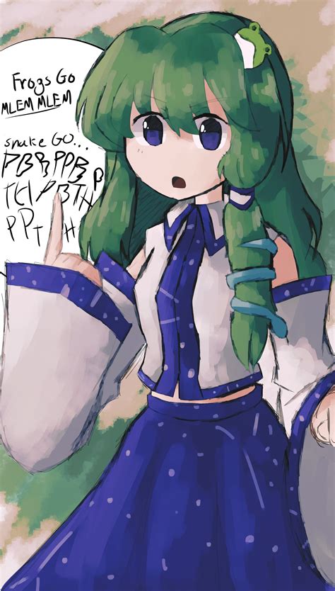 Kochiya Sanae Touhou Drawn By Iesonatana Danbooru