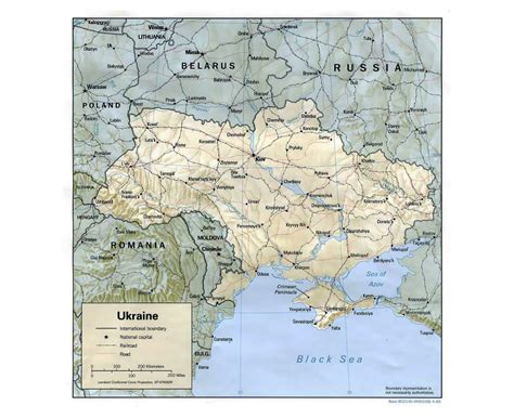 Maps Of The Ukraine Collection Of Maps Of The Ukraine Europe
