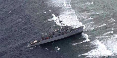 Navy Ship May Have Ran Aground Because Of A Faulty Map Business Insider