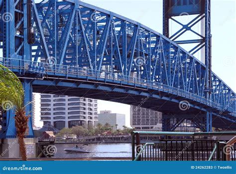 Jacksonville Bridge Stock Image Image Of Landing Commerce 24262283