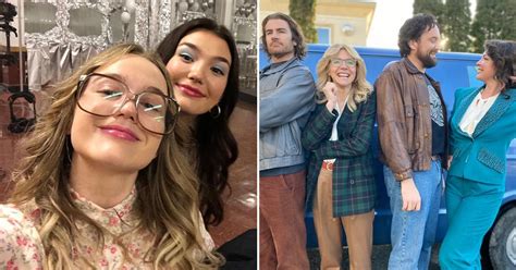 See Pictures Of The Firefly Lane Cast Hanging Out Together Popsugar