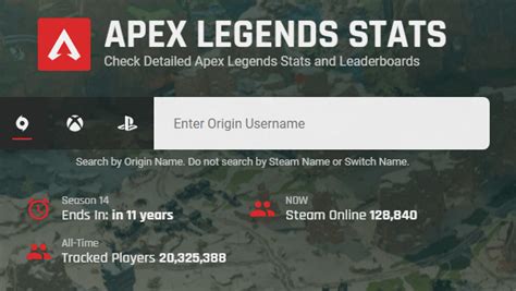 Top 5 Apex Legends Trackers For Stats Leaderboards Apex Packs