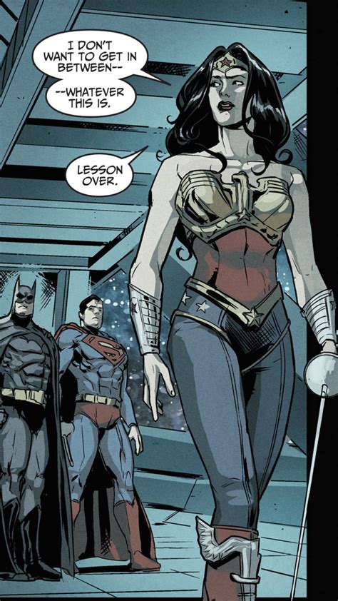 Neither Does Anyone Else Just Go Home Diana And Let Clark Be With Bruce Injustice Gods