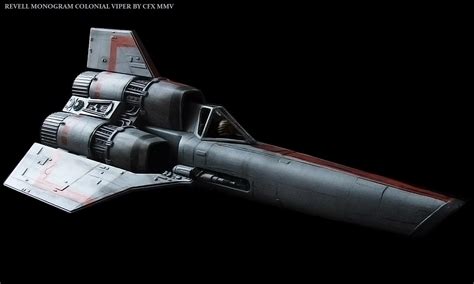This colonial viper from the original battlestar galactica tv series is an exact representation of the ship from the original tv series, 35 years ago. illumination5: Revell Colonial Viper