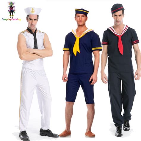 Mens Ahoy Sailor Costumesavvy Sailor Costumes For Adult Manhalloween