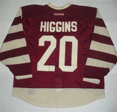 Fanatics branded vancouver canucks white away breakaway custom jersey. Chris Higgins - 2014 Heritage Classic - Vancouver Canucks ...