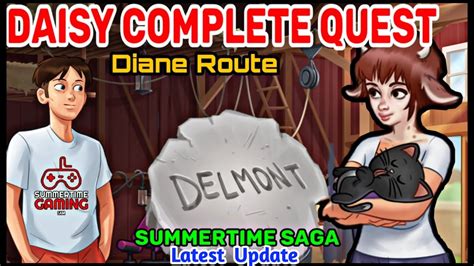 Daisy Complete Quest Summertime Saga 0201 Delmont Case Dianes