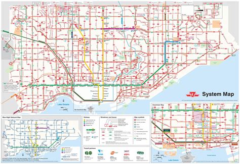 Ttc Bus Route Map Ttc Map Bus Routes Canada Images And Photos Finder