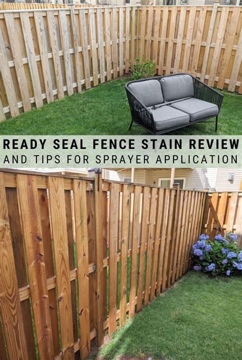 Ready Seal Fence Stain Review And Tips For Sprayer Application Fence