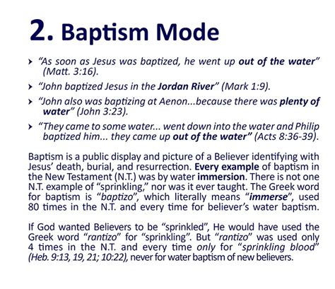 Unknown Facts About Baptism Bluehost Jim Mccotter S Book Store