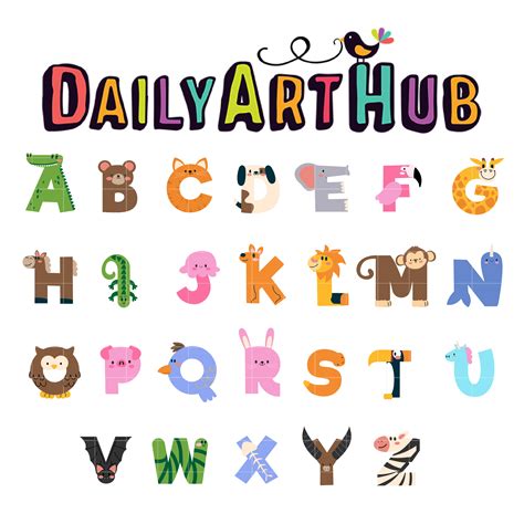 Kids Room Printables Animal Alphabet Animal Alphabet Letters Images
