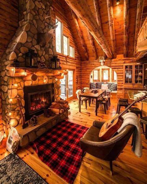 The Best 50 Log Cabin Interior Design Ideas Vacuum Cleaners