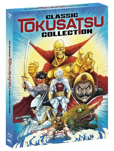 Classic Tokusatsu Collection Blu Ray Shout