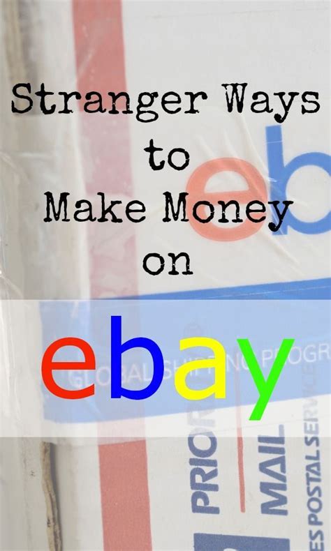 Having a solid, established profile is a huge perk if you want to make money selling on ebay. Making Money Online Without Relying on Ebay