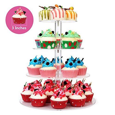We did not find results for: NeoBee 4 Tier Round Tiered Acrylic Cupcake display Stand ...