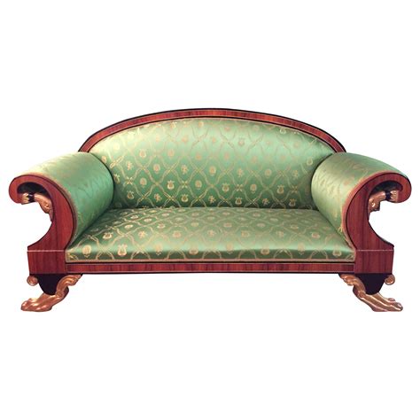 20th Century Empire Style Lion Kanapee Sofa For Sale At 1stdibs