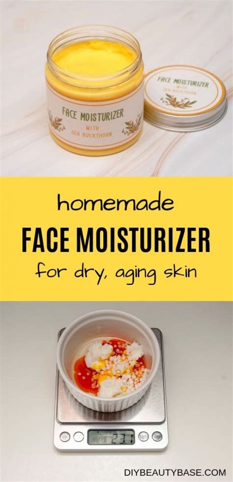 Diy Face Moisturizer Hydrates Heals Regenerates Diy Beauty Base