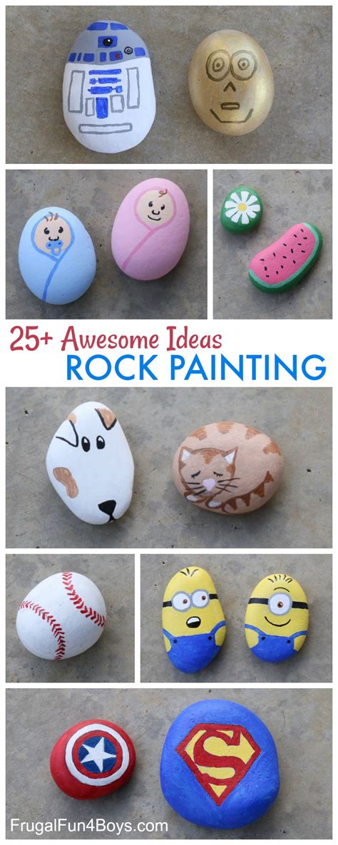 25 Awesome Rock Painting Ideas